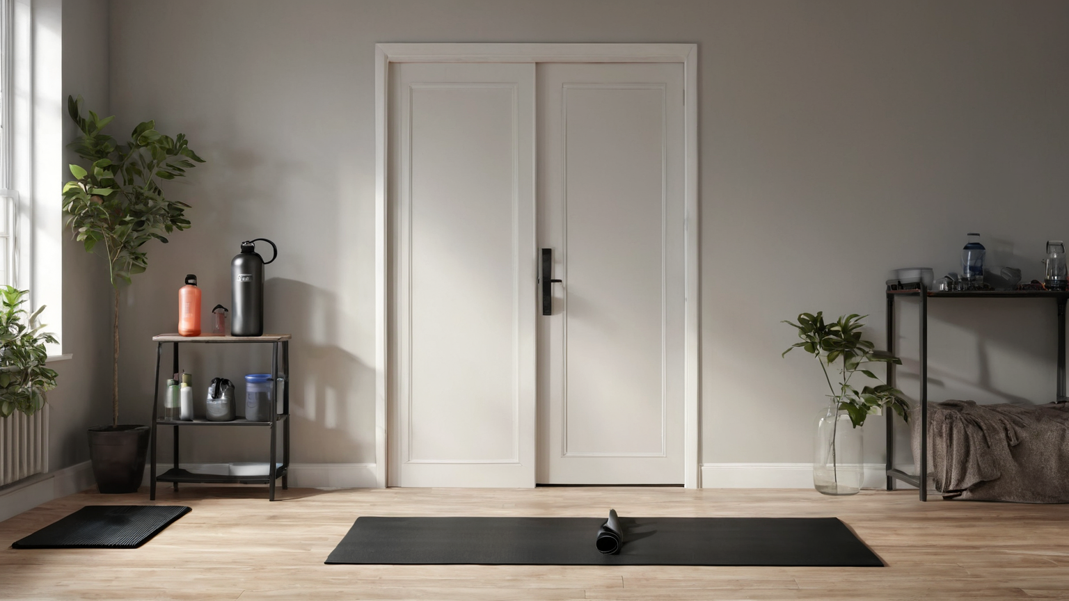 Resistance Band Door Anchor Home Workout Safety Plan